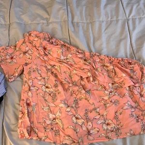 A New Day one shoulder crop blouse xl